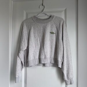 Sunday Best Cropped Crewneck Sweatshirt